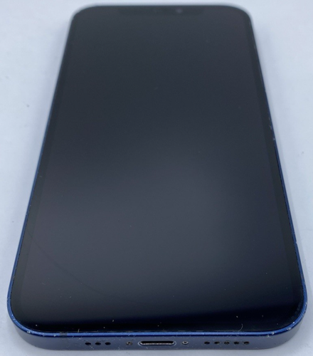 Apple iPhone 12 64GB Phone Unlocked Blue (76% Battery Health + Blown Speaker) - Zdjęcie 2 z 11