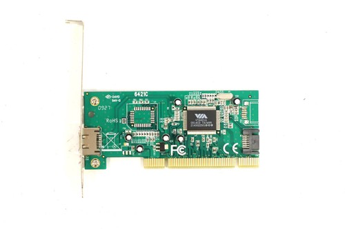 StarTech Dual-Port eSATA + SATA PCI SATA Controller Card P/N: PCIESATA2I Tested - Picture 2 of 4