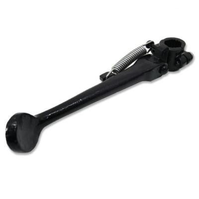 Cast iron side stand 1'' Universal Clamp-on Cast iron side stand 1'' Universal Clamp-on