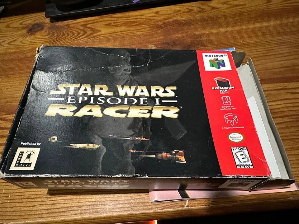Star Wars Episode 1 Racer Nintendo 64 N64 CIB Complete! Tested WORKS W/Manual - Image 4 of 4