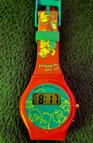 VINTAGE LCD THE SIMPSONS MATT GROENING TM & C '99 FOX FUNZIONANTE - Foto 2 di 14