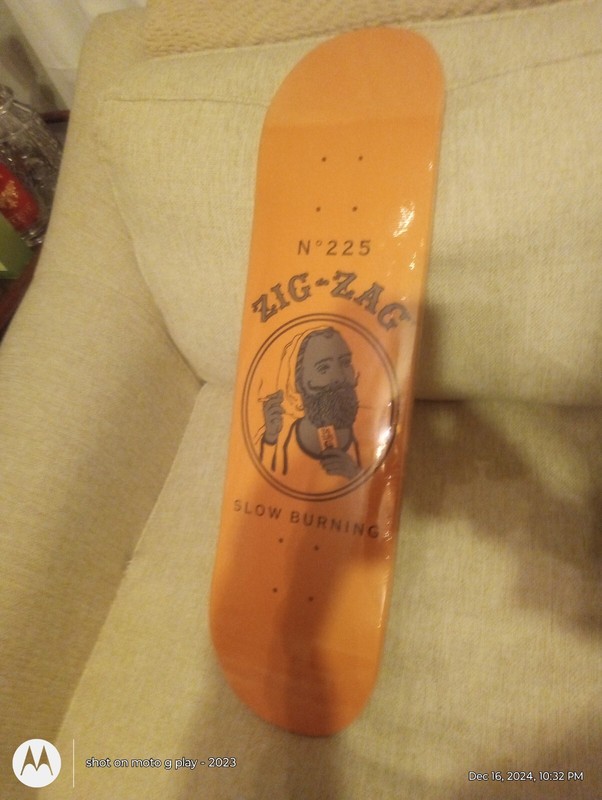 Zig Zag Skateboard Deck
