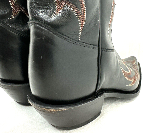 Vintage Tony Lama Womens Boots C2527 Stallion Americana Leather Western 6 B USA - Picture 14 of 21