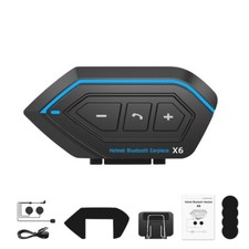 Motorcycle Helmet Headset Wireless Bluetooth Headphone Speaker Hands-Free X6