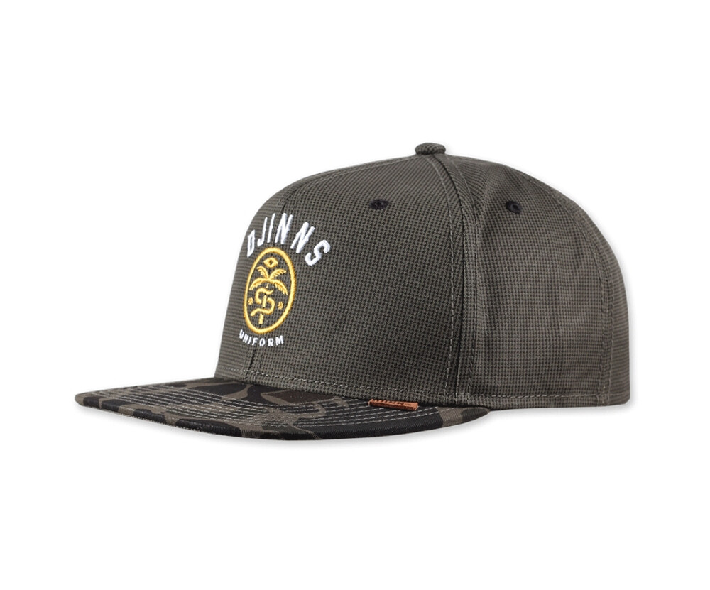 Бейсболка Jinns 6P Snapback Камуфляжная Snake Woodland Herren Kappe Mütze Basecap