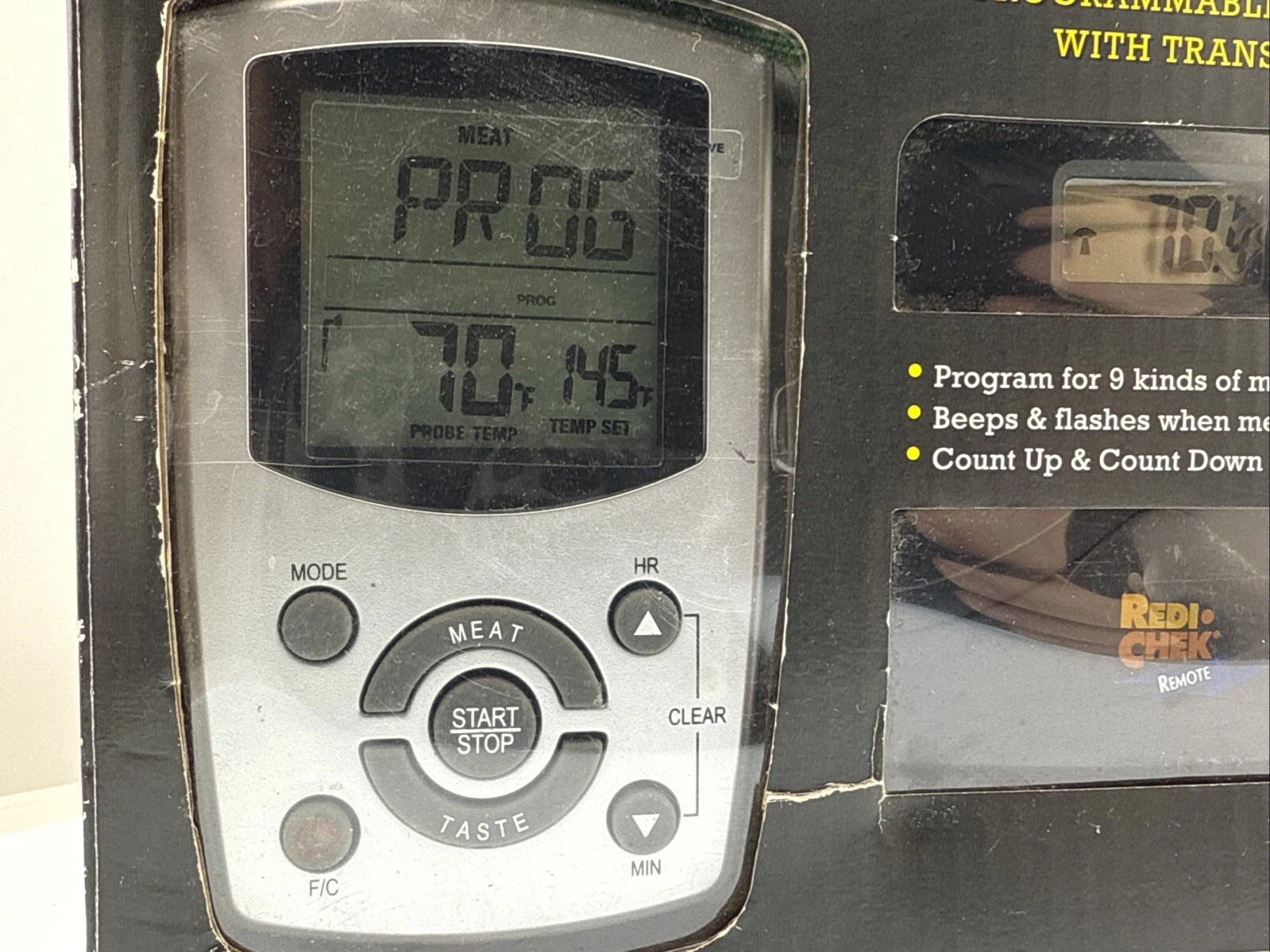 Maverick Professional Programmable Remote Cooking Meat Thermometer BB-22