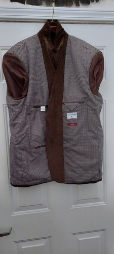 SADDLEBRED MEN'S BROWN COTTON HERITAGE CORDUROY SPORTS JACKET SIZE 48 R NWOT - Picture 7 of 10