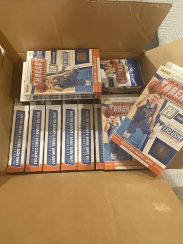2018-19 Panini Threads Sealed Hanger Box Luka Doncic Trae Young Rookie RC Year - Picture 9 of 9
