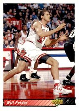 1992 Upper Deck NBA Will Perdue Card #274