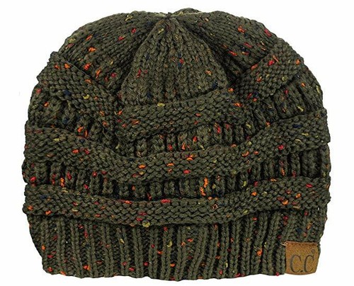 Heißer Artikel CC C.C Beanie neu Damen Strick lässig dick Mütze Mütze Unisex einfarbig - Bild 91 von 91