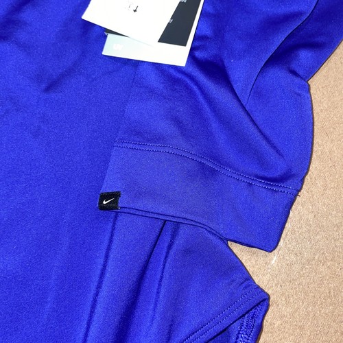 Nike Women's UV Long Sleeve Golf Bodysuit cz6710 color concord Large - Picture 4 of 7
