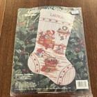 2 Bucilla Gallery of Stitches Cross Stitch Stocking Kits 33336 Yuletide 33332 Xm — photo 3