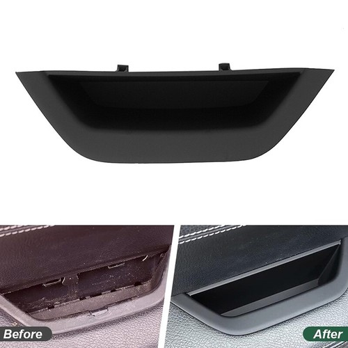 4 Stück Innen Türgriff Abdeckung Verkleidung Schwarz LHD Für BMW F25 2011-2017 - Picture 3 of 10