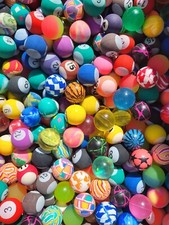 VINTAGE Bulk lot 50 RANDOM Vending Machine Bouncy Balls NOS Rubber Super Y2K 1"