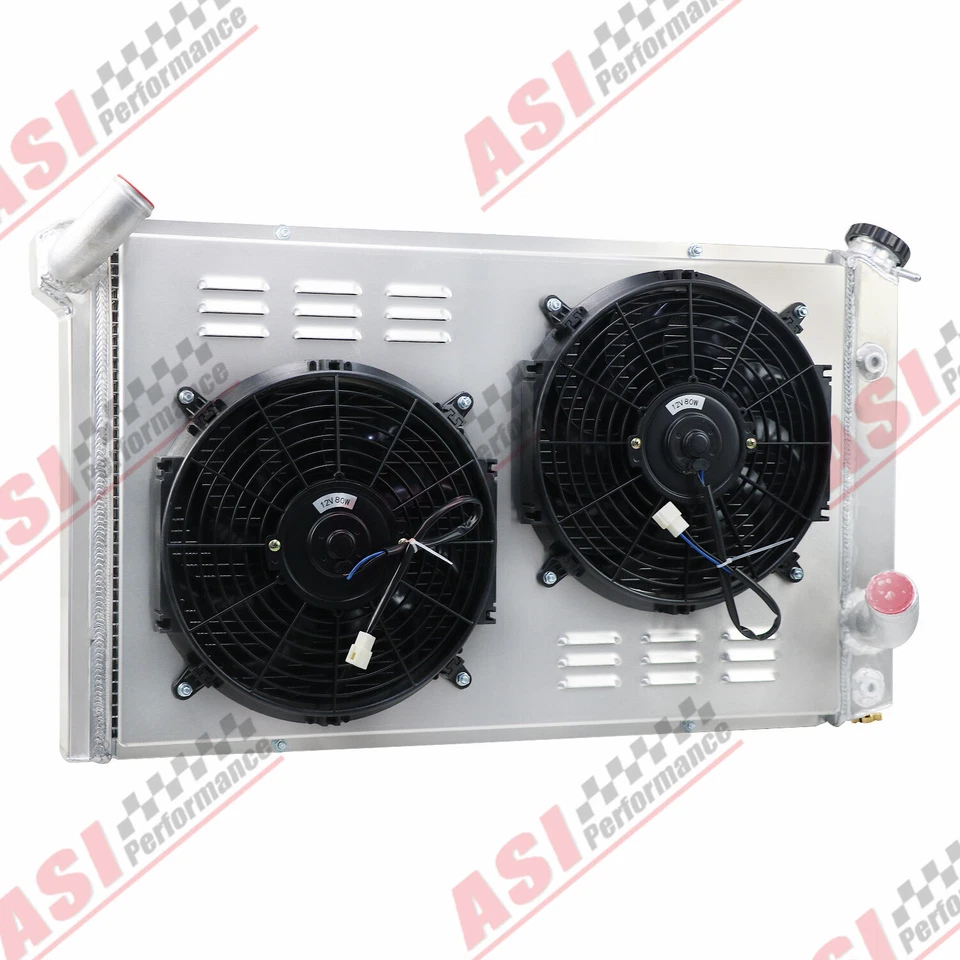 3 Row Radiator Shroud Fan Relay for 1973-1976 Chevy Corvette 5.7L 7.4L V8 AT - Image 3 of 4