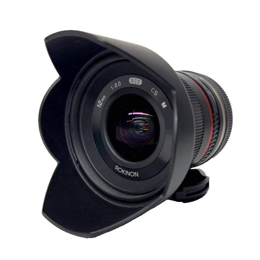 Lentes de cámara focal Canon 12mm