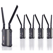 350m 4K Wireless Transmitter Receiver Dual HDMI Extender for Camera Laptop PC TV