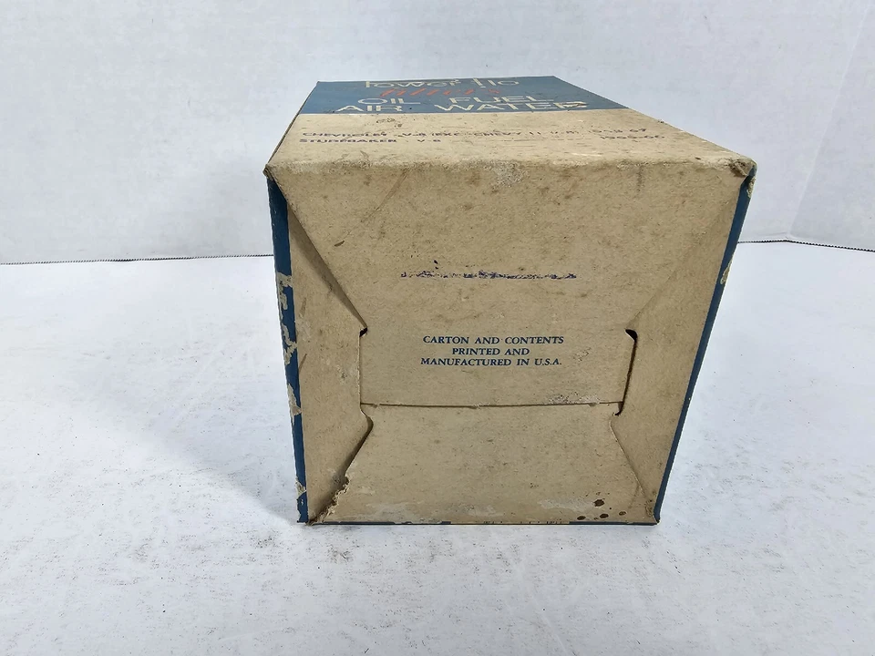 Filtro de aceite Powerflo #141 58-67 Chevrolet 65-66 Studabaker V8 vintage años 60 NOS Foto 3 de 4