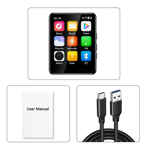 Bluetooth MP4 MP3 Lossless Music Player FM Radio Recorder Support 32-128GB - Picture 14 of 28