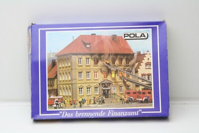 Pola 160 Das brennende Finanzamt in H0 Bausatz