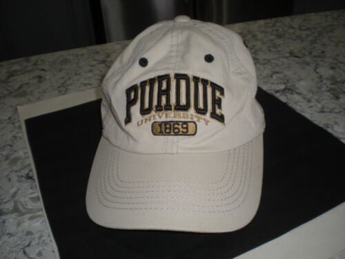 Purdue University Boilermakers Adjustable Hat / Cap New By Top Of The World