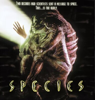 Scream Factory Limited Exclusive SPECIES 18x24 POSTER ONLY from 4K Blu-ray Movie