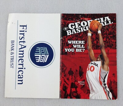 CBK Georgia Bulldogs 2010-11 Basketball Schedule-First American-Jeremy Price