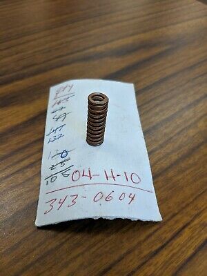 3/8" x 1" Raymond Die Springs Heavy Duty Gold 3/16" rod. 3/8" x 1" Raymond Die Springs Heavy Duty Gold 3/16" rod.