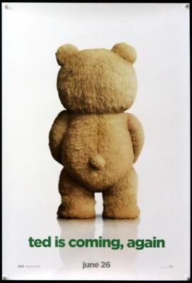 R209      TED IS COMING advance 1sh DS '12 Mark Wahlberg, Mila Kunis,