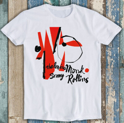 T-Shirt Thelonious Monk Sonny Rollins Tribute Musik Retro Geschenk 1912