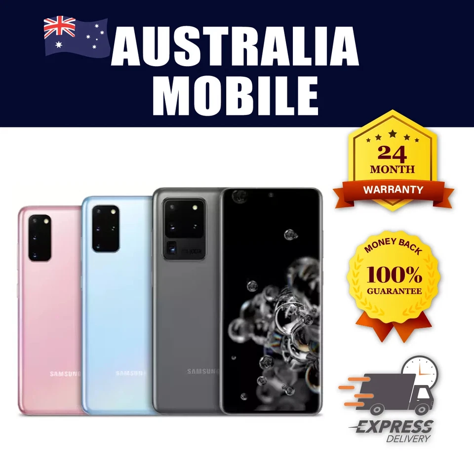 Samsung Galaxy S20/S20 Plus/S20Ultra/S20 FE 5G 128G/256G (AU STOCKED) Excellent - image 2 of 4