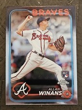 2024 Topps Chrome - #249 Allan Winans (RC) Atlanta Braves 