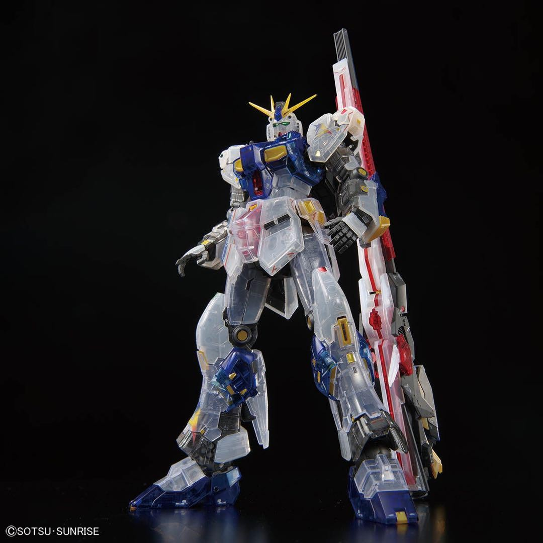 RG RX-93ff ν GUNDAM (CLEAR COLOR) New！ RG 1/144 RX-93ff Nu Gundam Clear Color SIDE-F Limited Model