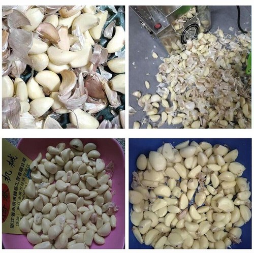 Commercial Electric Garlic Peeling Machine Garlic Peel Remover 25KG/H 180W New - Picture 3 of 8