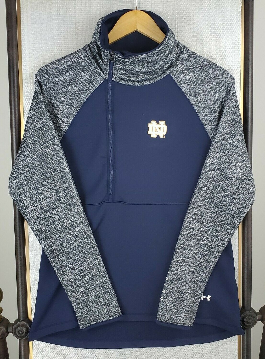 SACAI X NIKE Giacca Performance UNDER ARMOUR x NOTRE DAME Donna Taglia Large ColdG 1 2 Zip