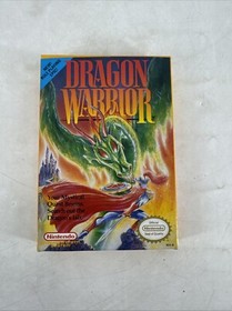 Dragon Warrior (NES 1989) CIB Complete Maps Explorer's Handbook, All Extras Exc