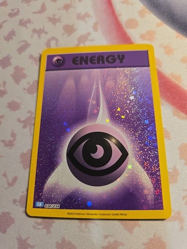Psychic Energy 034/034 CLB Classic Box Blastoise Deck Holo Pokémon TCG 2023 casi nuevo - Imagen 4 de 5