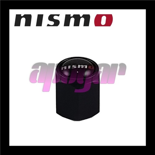 NISMO Air Valve Cap Set Black anodized finish 99927RN302 NISSAN OEM Genuine - Picture 4 of 8