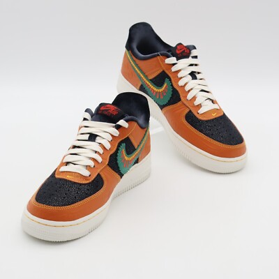 DO2157-816 Nike Air Force 1 Low Siempre Familia Black Orange Green