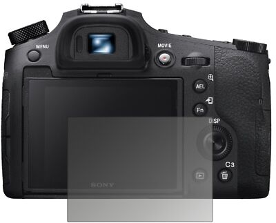Sony DSC-RX10M4 Blickschutzfolie matt Schutzfolie Folie Display Schutz dipos