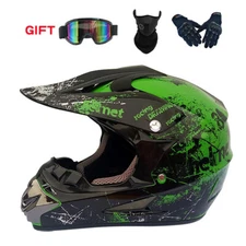Motocross Motorcycle Helmet Youth Kids Adults Off road Dirt Bike ATV MX DH