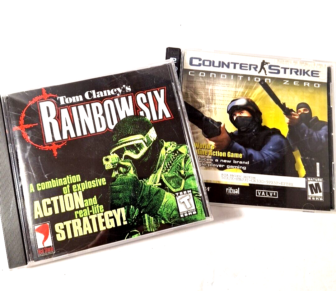 Tom Clancy's Rainbow Six (1998) & Counter Strike Condition Zero