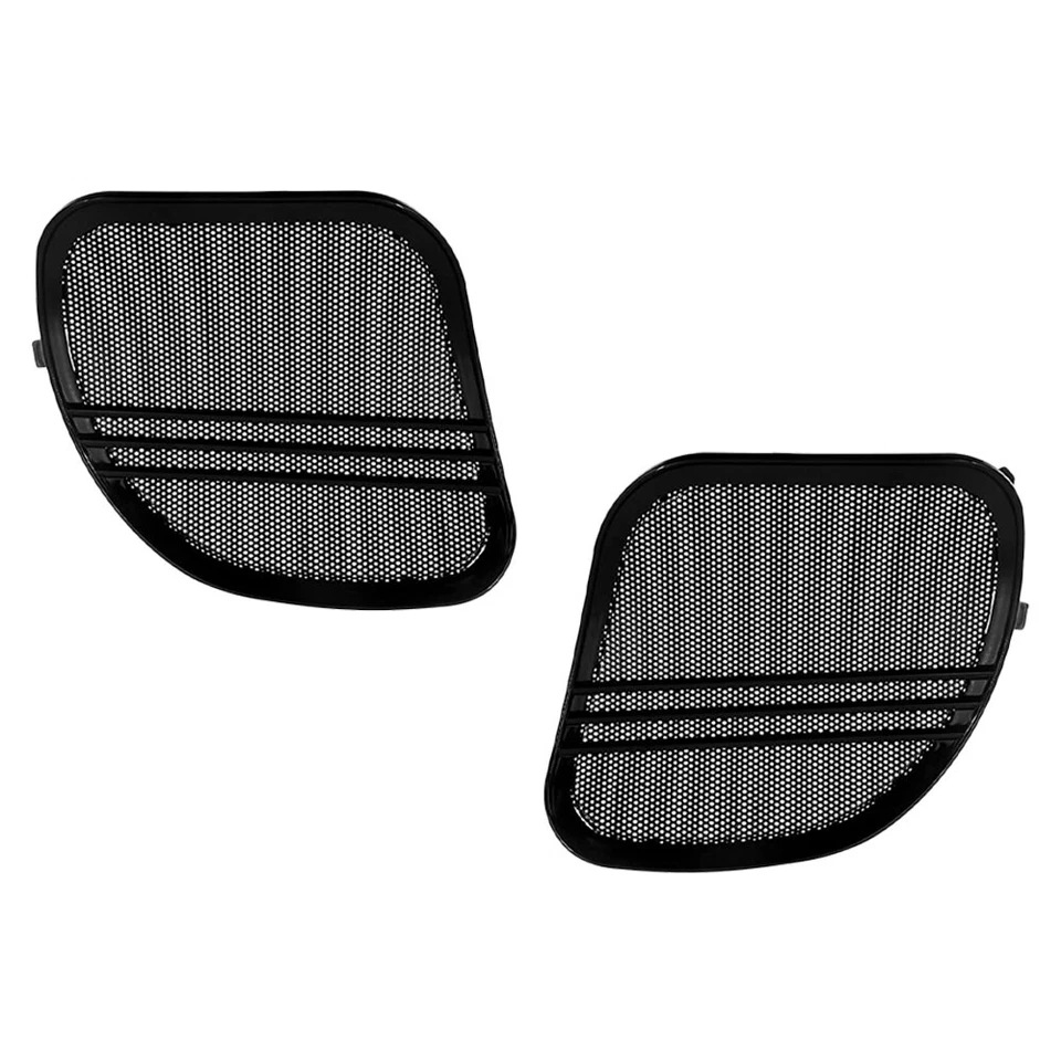 Black Fairing Speaker Tri-Line Speaker Grills Cover For Harley Road Glide 15-22 Foto 2 de 4