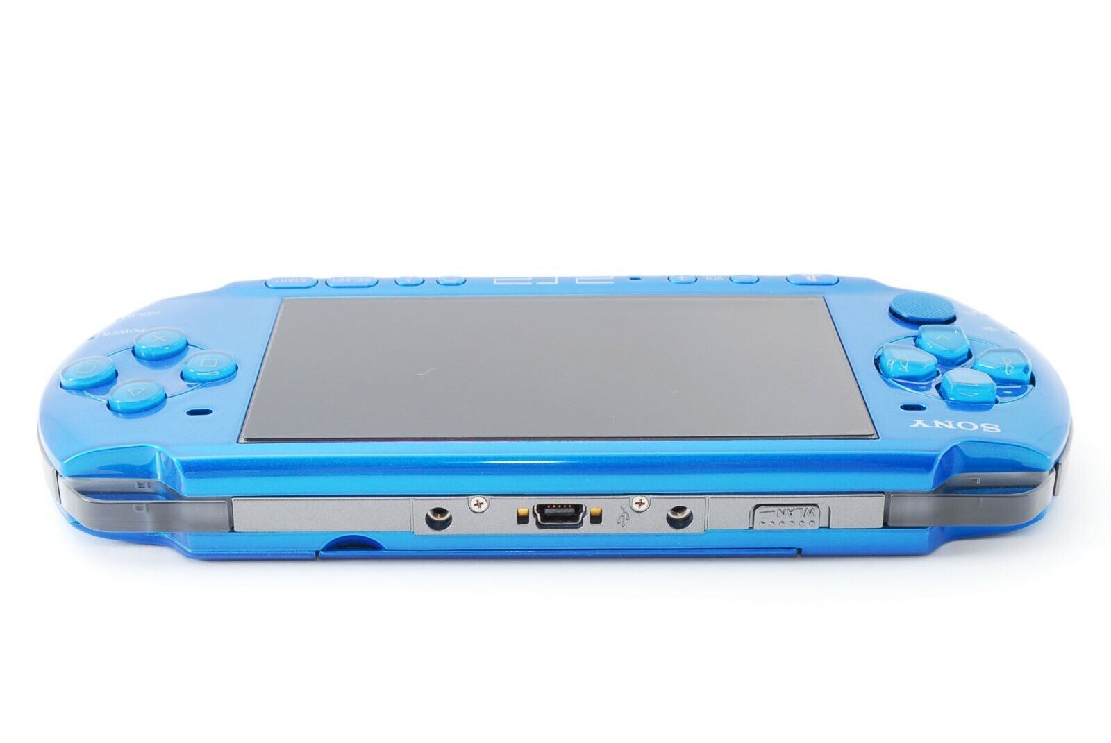 Sony Playstation Portable (PSP) 3000 Series Handheld Gaming Console System  - Blue (Renewed)