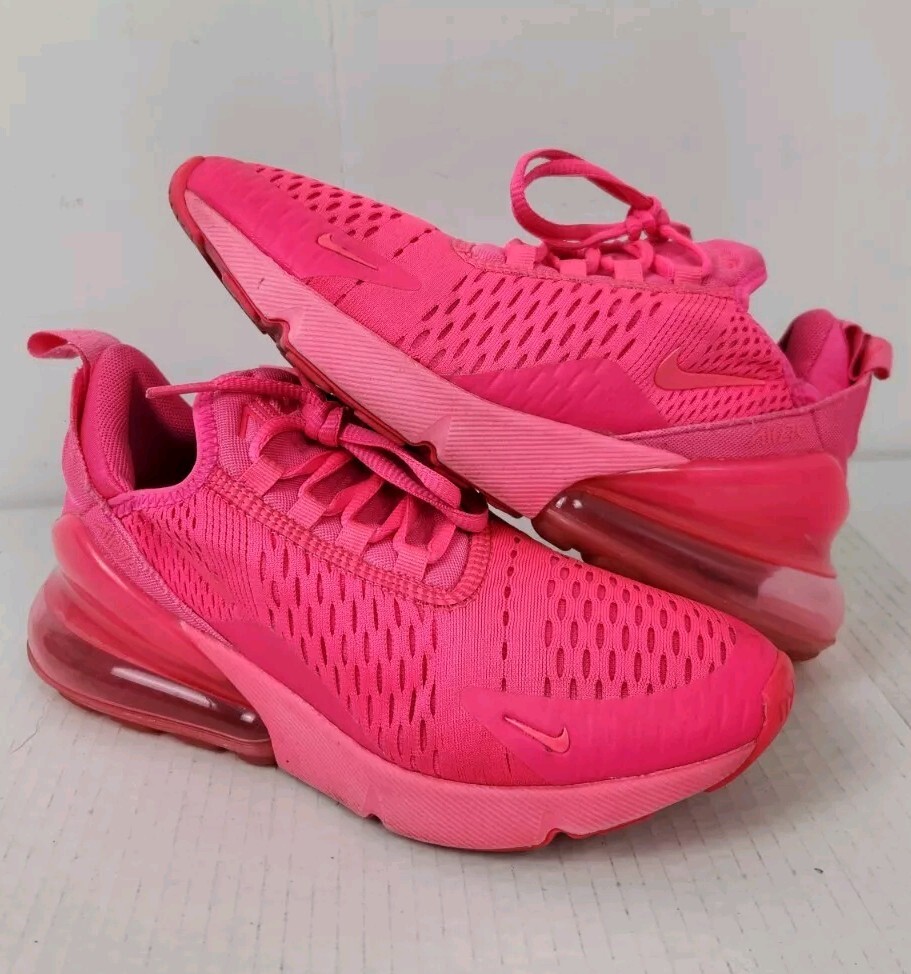 red and pink nike air max 270