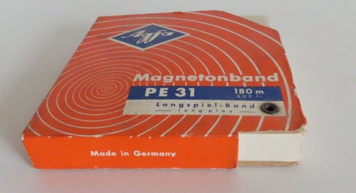 BANDE MAGNETIQUE AGFA PE 31 180M - Picture 2 of 2