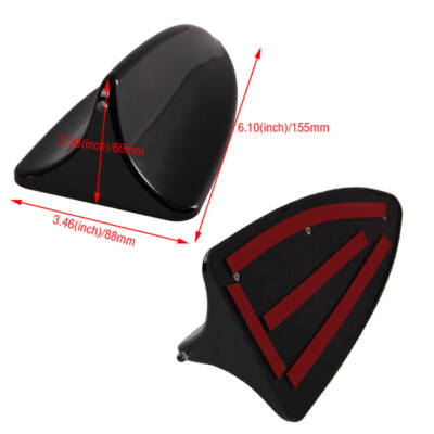 Auto-haaienvin-antenne, voor BMW 1 Series E82 F20 E81 E87 1 Serise Cabriolet E88-radiosignaal Auto-antenne met lijm, Dakhaai-signaalantenne Verbeterd signaal,C
