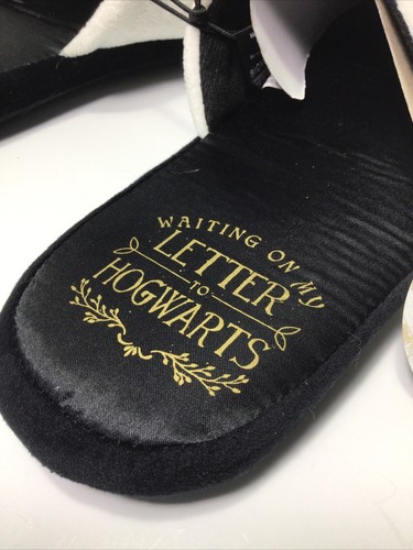 NWT Harry Potter Hedwig Plush Slippers L/XL Unisex Slip On Women 10-13 Men 9-12 - Picture 3 of 5