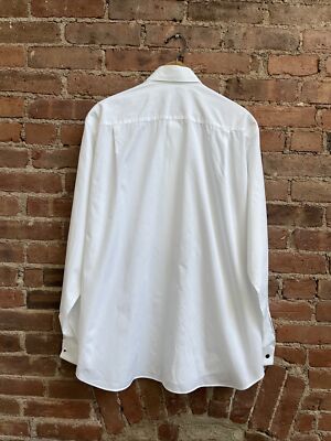 Vintage Giorgio Armani Collezioni Mens Tuxedo Shirt Size 16