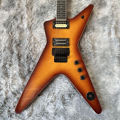 US Warehouse  Dimebag Darrel VS Electric Guitar Black Fretboard Fixed Bridge